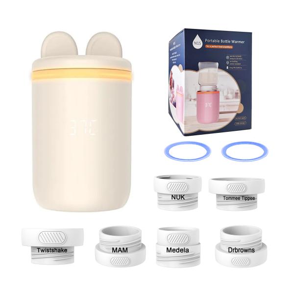 Quality Portable Baby Bottle Warmer 8800mAh USB Fast Heating 3 Minutes wholesale