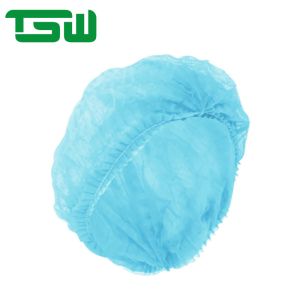 China Eco Friendly PP Non Woven Clip Cap OEM For Cleanroom on sale