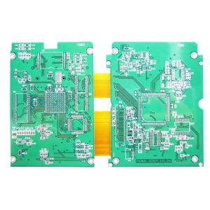 Gold Plating, Immersion Silver 2 Layers Rigid and Flexible Lead Free HAL PCB