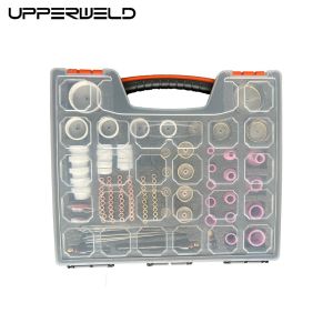 Cheap TIG Welding Torch Set with Gas Lens Alumina Nozzle Tungsten Electrode and Collet Body for sale