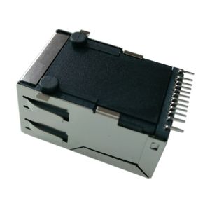 ABJ-M4B01ANLF | LPJ3011ABSTNL SMT RJ45 Connector Integrated Magnetic