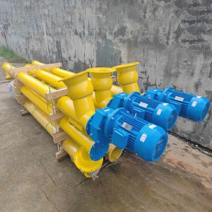 Customized Cement Screw Feeder with 7.5kw Motor and 6m or 9m Length for Concrete