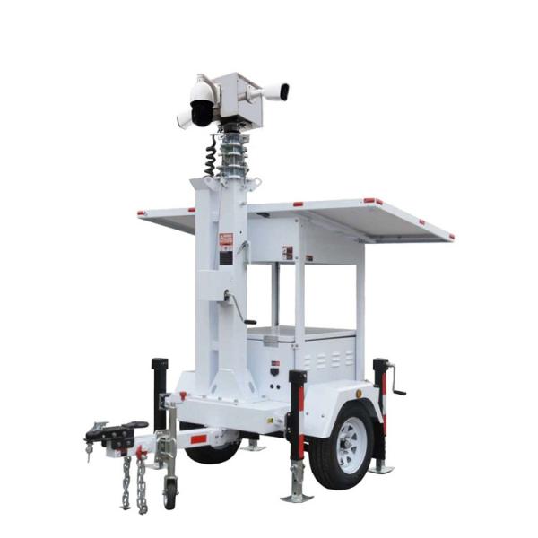Quality Solar Security Camera Trailer Mobile Surveillance Trailer For Public Security wholesale