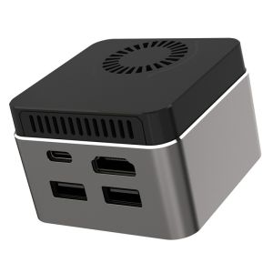 Gemini Lake N4120 Quad Cores Mini PC Fanless Intel® Nuc Htpc With EMMC Micro SD