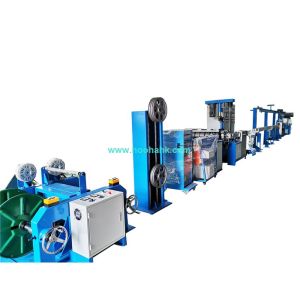 XLPE 200 M/Min Electrical Wire Extruder For Power Cord
