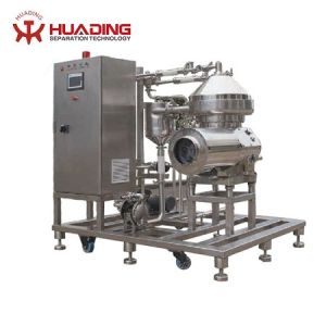 Stainless Steel Beer Disc Stack Separator With Automatic Operation Hygienic With