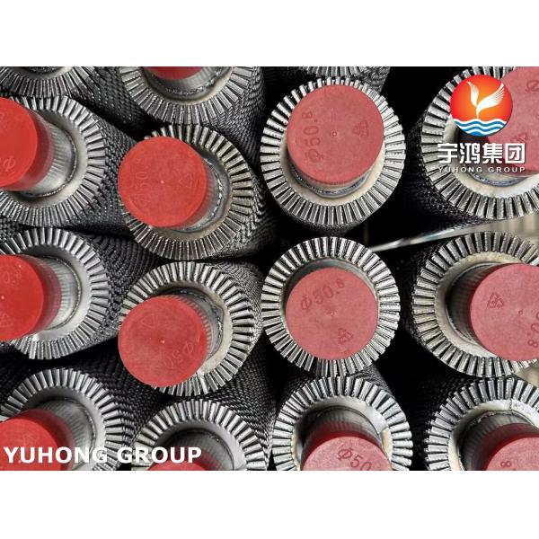 High Frequency Welding Fin Tube Serrated ASTM A192 CS Fin For Furnace