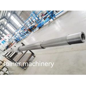 Involute Spline Shaft Cold Rolling Shafts of extruder in Plastic Industry