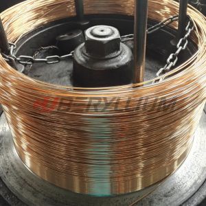 China 2.1285 CuCo2Be Cobalt Beryllium Copper Wires For Butt Welding Seam Welding on sale