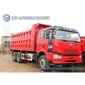 China FAW Jiefang 6x4  Dump Garbage Trucks 3 Axles 30 ton 40 ton capacity on sale