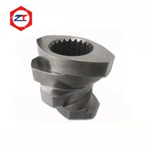 Reverse Kneading Block Extruder Screw Elements Intense Shearing Design