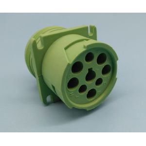 Green Type 2 Deutsch 9 Pin J1939 Male Plug Connector with 9 PCS of Pins