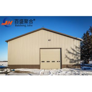 Small Prefab Warehouse Building with Wind Load 200 Km/h Heavy Prefab Metal