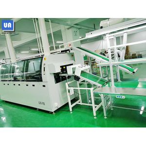 Flexible 3m/min PCB Conveyor 230VAC SMT Wave Sloder Outfeed Conveyor