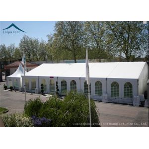 European Style Wedding Reception Tent Waterproof Canopy Tent PVC Fabric