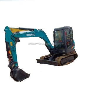 Used SWE 60E 6 Ton Excavator in Good Condition with Original Hydraulic Cylinder