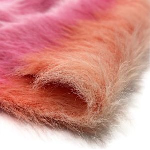 100% Nylon Soft Skin Friendly Mink Yarn For Knitting Blanket Baby Cap Sweater