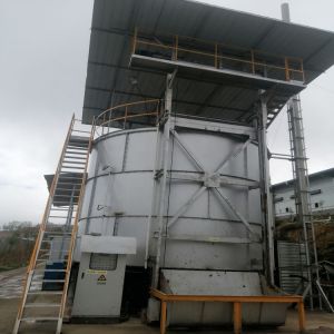 8-12 cbm per day High Safety Level Automatic Fertilizer Fermentation Machine