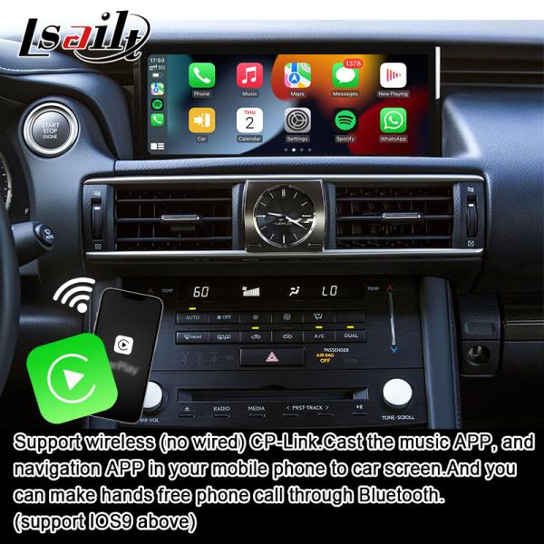 Lsailt 8+128G Qualcomm Android Interface for Lexus IS300H IS200t 2013-2021 With YouTube, NetFlix, Google Play