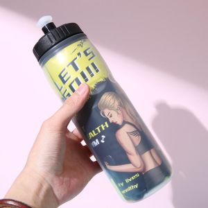 China Cold Insulation Double Layer Sport GYM Water Bottle Customized Pattern on sale
