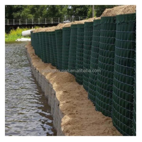 Quality Durable Welded Mesh Flood Barrier for Security and Defense Walls Customizable Design wholesale