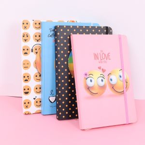 2022 Custom Printing Cute Happy Diary A5 A6 A7 Planner Notebook with Customized