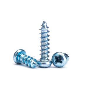 China Zinc Plated Steel Phillips Drive Oval Head Pointed Screw  Oval Head Self Tapping Screws on sale