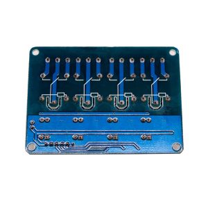 4 relay module with optocoupler, relay control panel with indicator light 12V