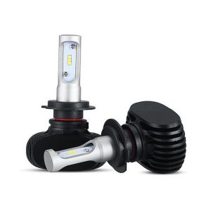 50W 8000LM 6500K H7 S1 CSP Led Headlight Fanless Led Automotive Headlamps