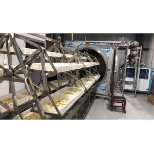 380V PLC HMI Microwave Vacuum Dryer 48KW Low Temperature Drying Machine