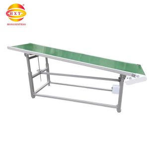 2 meter Belt Conveyor Machine PU Rubber Belt Conveyor SMT PVC Assembling Line