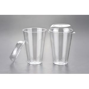 420ML PS DISPOSABLE 14oz CLEAR STRONG PLASTIC FULL PINT BEER GLASSES CUPS WITH