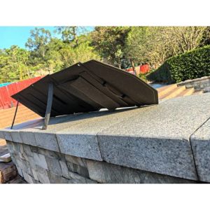 Convenient Outdoor Solar Panel Charger with PWM Controller and USB Output