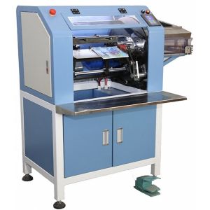 3/4 Inch Plastic Automatic Spiral Coil Binding Machine Speed 500-700 Books/Hour