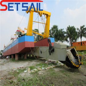110kw-2000kw Diesel Engine Power Trailing Hopper Cutter Suction Dredger for 3 in