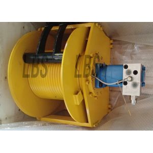 Grooved 4 Ton Hydraulic Pulling 220kn Winch For Crane