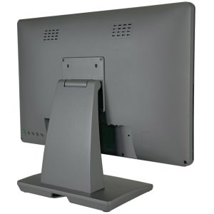Dark Gray 19inch Wall-Mounted Aluminium Alloy Touch Screen Display POS PC for