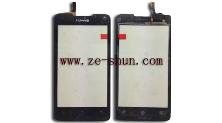 Black Cellphone Replacement Touch Screens For Huawei U8816 G301