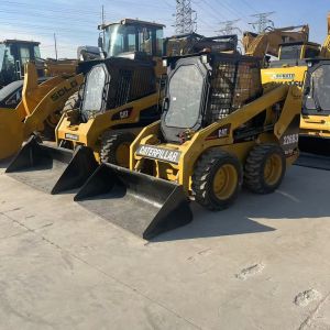 New Arrive Used CAT 226B3 44.7Kw Wheels Skid Steer Loader For Construction