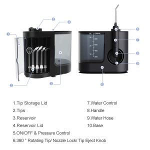 FDA Portable Oral Water Irrigators , Countertop Water Jet Machine For Teeth