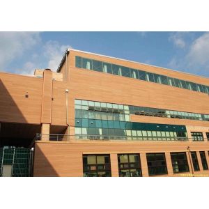 Cheap Brushed / Scratched Composite Cladding Panels , Timber Look Cladding For Exterior Walls for sale