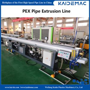 Silane Crosslinking Polyethylene Pipe / PEX Making Machine, PEX Pipe Extruder