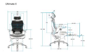 China Polyester Mesh Computer Adjustable Rolling Desk Chair PU Armrest on sale