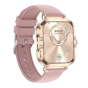 Wearable Stylish Smartwatch Square Shape Water Resistance Long Battery Life