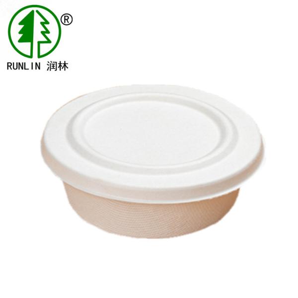 Biodegradable 3g 2oz Eco Paper Cup Cover Sugarcane Bagasse Ice Cream Cup Paper