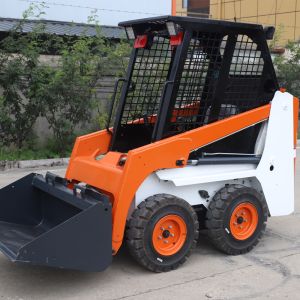 Four Wheel Excavator 535E Mini Skid Loader 350kg
