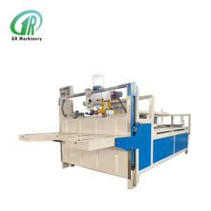 Semi Automatic Corrugated Carton Folder Gluer Machine 2800 Model Work Platform