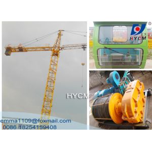 Power Line Tower Crane Hammer Head Type QTZ25 35 Meters Arm