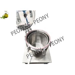 Stainless Steel Spinning Vertical Basket Centrifuge CBD Ethanol Extraction