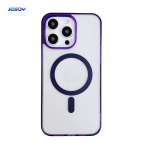 Skin-Friendly Shockproof Magnetic Magsafe Mobile Phone Case For iPhone Samsung